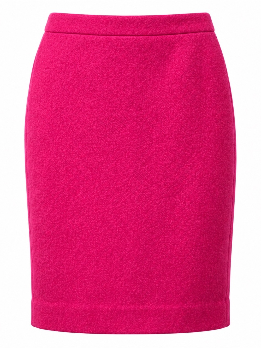 J.Crew Fuchsia Pink Wool Blend Textured Pencil Skirt Size 2